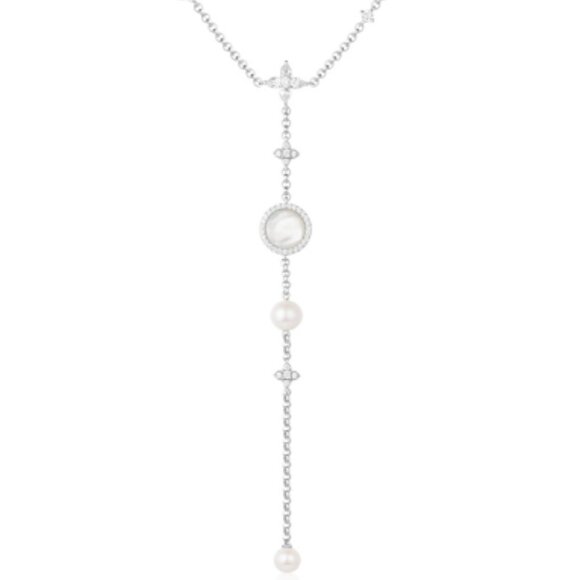 apm MONACO Mother-of-Pearl Necklace - Picture 1 of 7